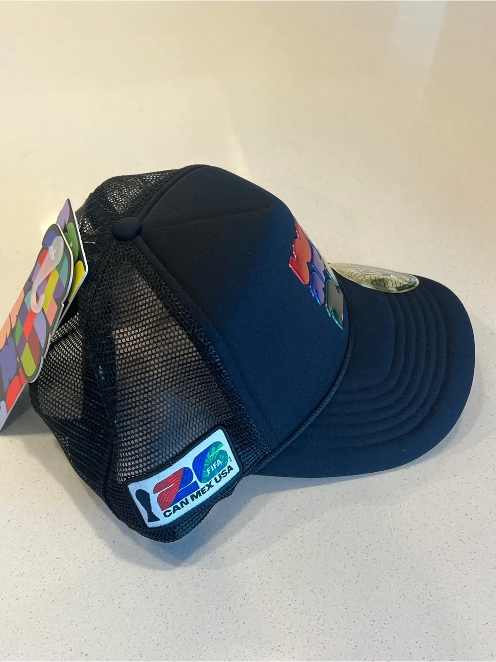 Hat World Cup FIFA -We Are 26 Black Trucker Hat - Official Product